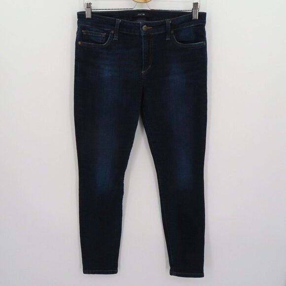 Joes Jeans Women 30 Katya Skinny Ankle Dark Blue Denim Jeans Cotton Blend Pocket - Picture 11 of 11